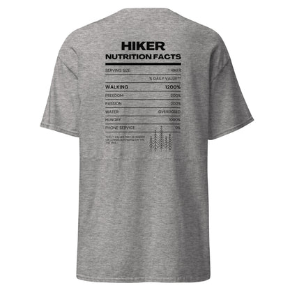 Hiker Nutrition Facts Tee